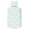 Good Morning Dekbedovertrek "Petting Zoo" - Mint - (140x220 Cm) -Knusse Nacht 1000035868