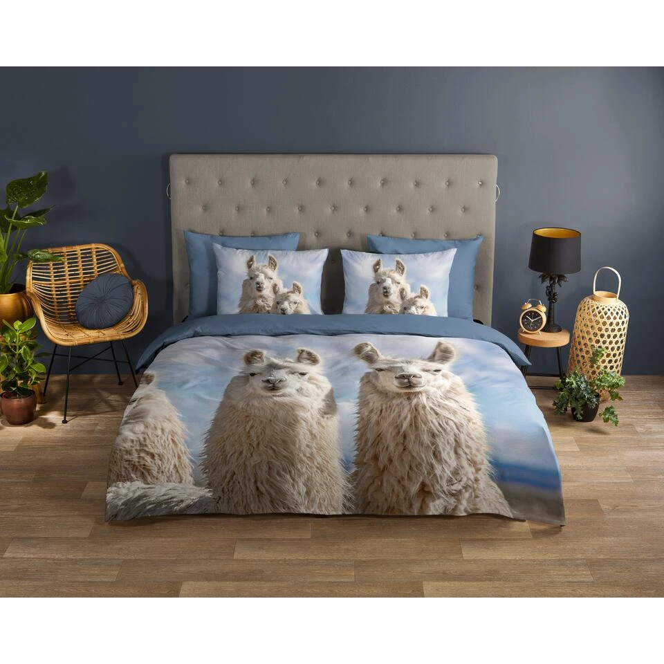 Good Morning Dekbedovertrek "Fluffs" - Multi - (140x220 Cm) 4 Good Morning Dekbedovertrek "Fluffs" - Multi - (140x220 Cm) - Afbeelding 2