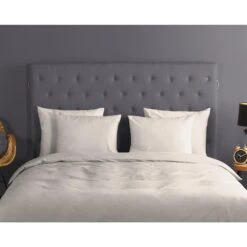 Good Morning Dekbedovertrek "uni L.sand" - Zand - (140x220 Cm) -Knusse Nacht 1000035970 0110