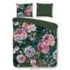 Good Morning Dekbedovertrek "Fleur" - Groen - (140x220 Cm) 2 Good Morning Dekbedovertrek "Fleur" - Groen - (140x220 Cm) -Knusse Nacht 1000035975