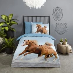 Good Morning Dekbedovertrek "Free" - Multi - (140x220 Cm) -Knusse Nacht 1000036012 0102