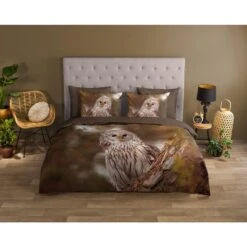 Good Morning Dekbedovertrek "Johan" - Groen - (200x220 Cm) -Knusse Nacht 1000036027 0101