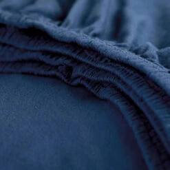 Cinderella Hoeslaken - Tot 25cm Matrasdikte - Jersey - 180x200 Cm - Donkerblauw -Knusse Nacht 1000036346 0102