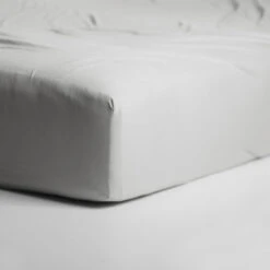 Cinderella - Hoeslaken (tot 25 Cm) - Jersey - 160x200 Cm - Light Grey -Knusse Nacht 1000036396 0103