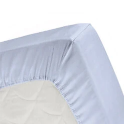 Cinderella Hoeslaken - Tot 25cm Matrasdikte - Jersey - 180x210/220 Cm - Blauw -Knusse Nacht 1000036643 0101