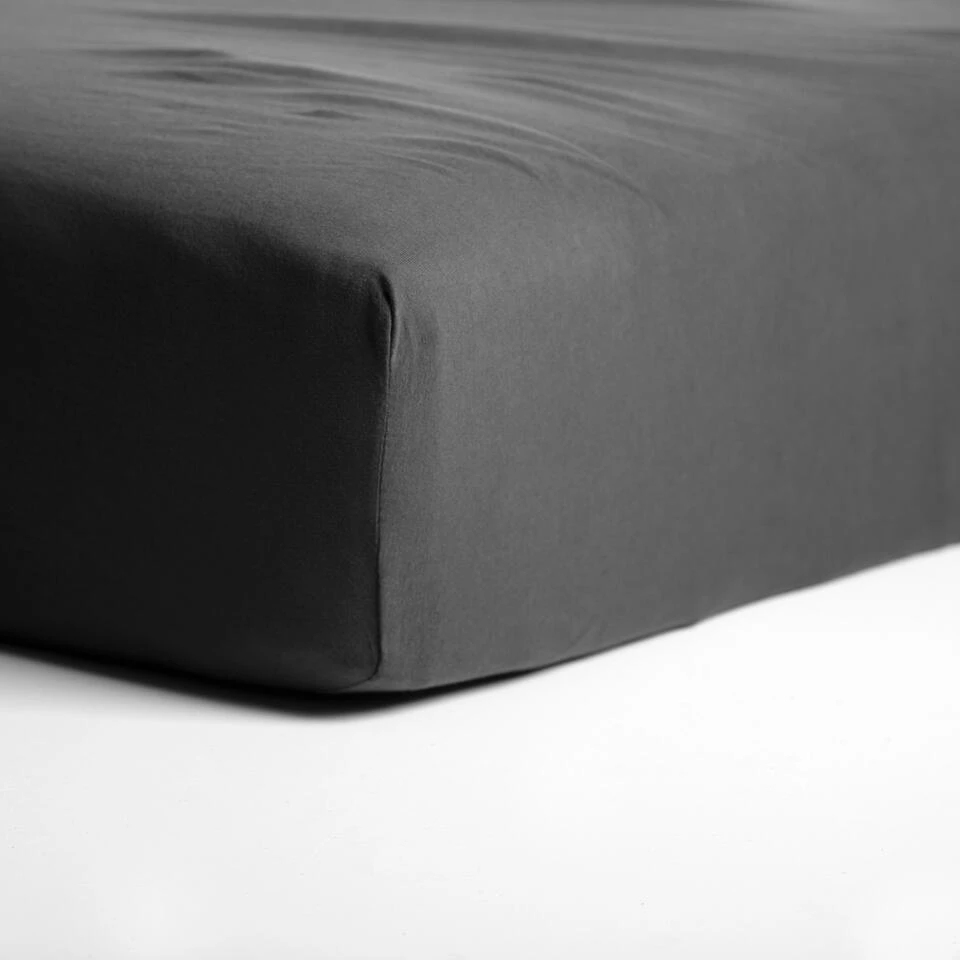 Cinderella - Hoeslaken (tot 25 Cm) - Jersey - 160x210/220 - Anthracite 6 Cinderella - Hoeslaken (tot 25 Cm) - Jersey - 160x210/220 - Anthracite - Afbeelding 4