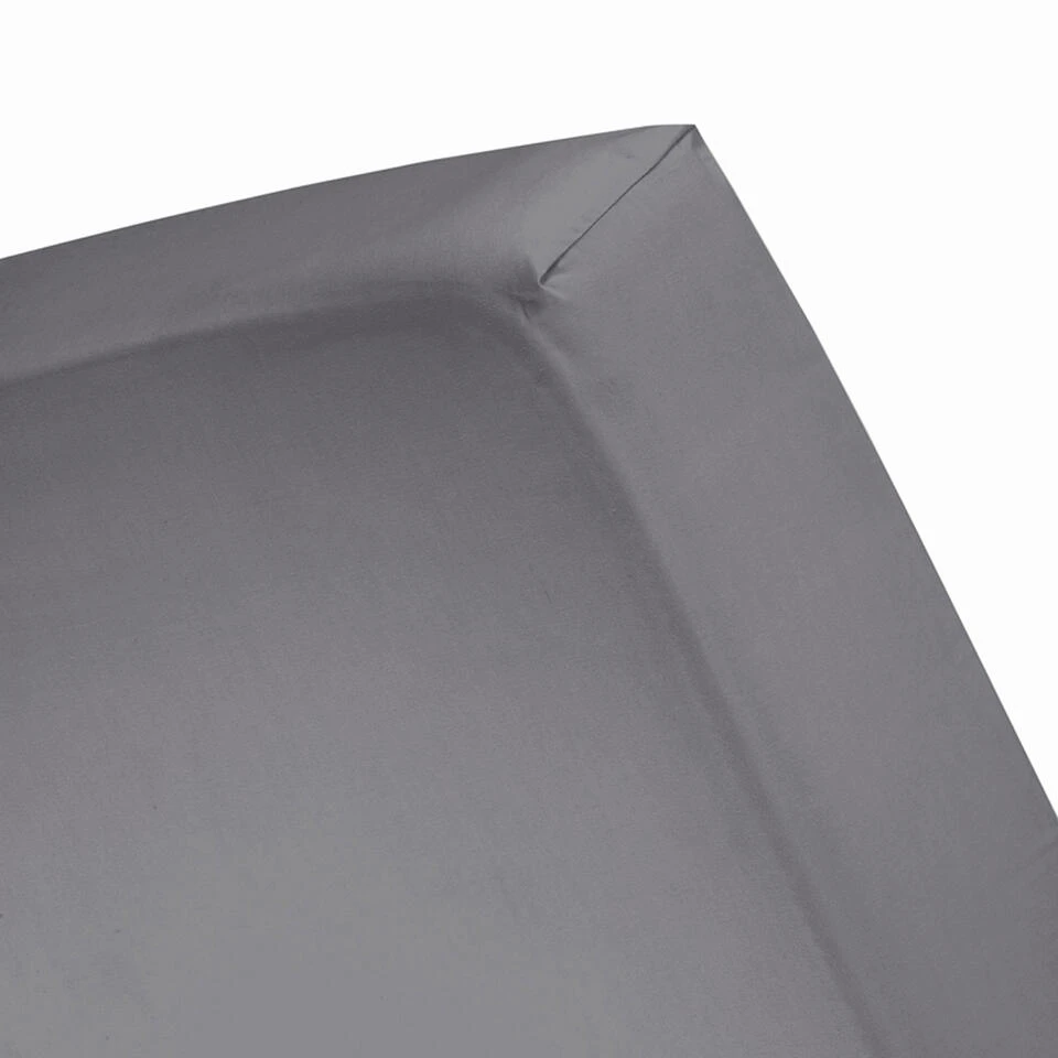 Cinderella - Hoeslaken (tot 25 Cm) - Jersey - 160x210/220 - Anthracite 3 Cinderella - Hoeslaken (tot 25 Cm) - Jersey - 160x210/220 - Anthracite