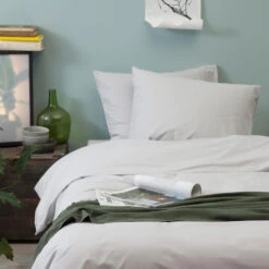 Cinderella Dekbedovertrek Friday - Polykatoen - 140x200/220 Cm - Light Grey -Knusse Nacht 1000036666 0101