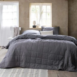 Cinderella Sprei Moon - 270x270 Cm - Anthracite -Knusse Nacht 1000036671 0101