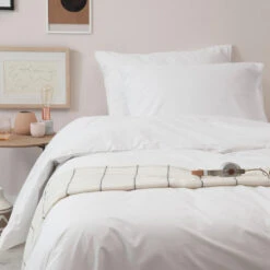 Cinderella Dekbedovertrek Friday - Polykatoen - 140x200/220 Cm - White -Knusse Nacht 1000038259 0101