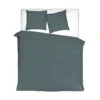 Mistral Home Dekbedovertrek 100% Gewassen Katoen Groen 200x200 Cm -Knusse Nacht 1000038723