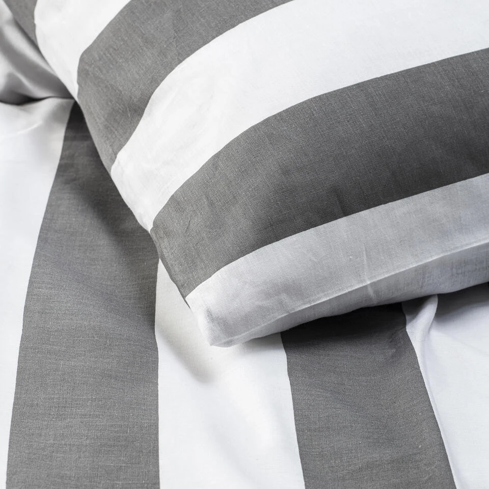 Cinderella Dekbedovertrek Jacky - Katoen - 260x200/220 Cm - Anthracite 5 Cinderella Dekbedovertrek Jacky - Katoen - 260x200/220 Cm - Anthracite - Afbeelding 3