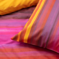 Damai Dekbedovertrek Lucid - Satijn - 260x200/220 Cm - Orange -Knusse Nacht 1000042981 0103