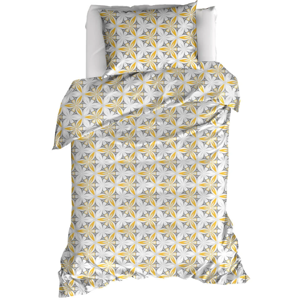 Moodit Dekbedovertrek Odil Delta - Eenpersoons - 140 X 220 Cm - Katoen 3 Moodit Dekbedovertrek Odil Delta - Eenpersoons - 140 X 220 Cm - Katoen