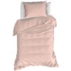 Moodit Dekbedovertrek Basil Pearl Pink - Eenpersoons - 140 X 220 Cm - Katoen -Knusse Nacht 1000043549
