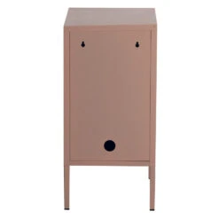 Giga Meubel Nachtkastje Metaal Roze - Locker Kast - 35x46x72cm -Knusse Nacht 1000044062 0102