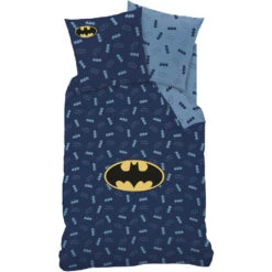 Batman Dekbedovertrek Iconic - Eenpersoons - 140 X 200 Cm - Katoen