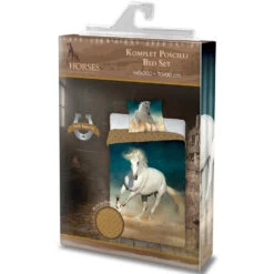 Animal Pictures Dekbedovertrek Paard - Eenpersoons - 140 X 200 Cm - Katoen -Knusse Nacht 1000044595 0102