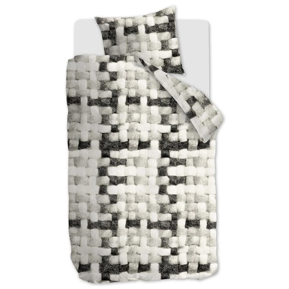 Ariadne At Home Dekbedovertrek Comfort Zwart - Wit-2-persoons (200 X 200/220 Cm) 4 Ariadne At Home Dekbedovertrek Comfort Zwart - Wit-2-persoons (200 X 200/220 Cm) - Afbeelding 2