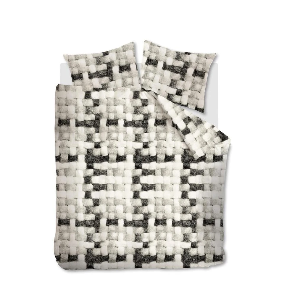 Ariadne At Home Dekbedovertrek Comfort Zwart - Wit-2-persoons (200 X 200/220 Cm) 3 Ariadne At Home Dekbedovertrek Comfort Zwart - Wit-2-persoons (200 X 200/220 Cm)