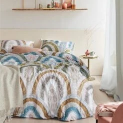 Ariadne At Home Dekbedovertrek Rainbow Brights-2-persoons (200 X 200/220 Cm) -Knusse Nacht 1000045149 0103
