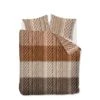 Ariadne At Home Dekbedovertrek Snug Bruin-Lits-jumeaux (240 X 200/220 Cm) -Knusse Nacht 1000045172