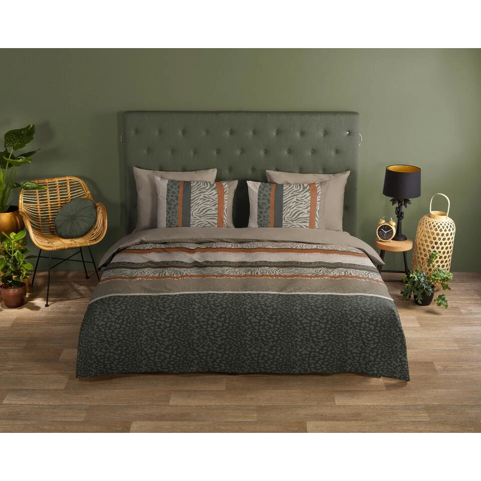 Good Morning Dekbedovertrek "Chimene" - Multi - (140x220 Cm) 4 Good Morning Dekbedovertrek "Chimene" - Multi - (140x220 Cm) - Afbeelding 2