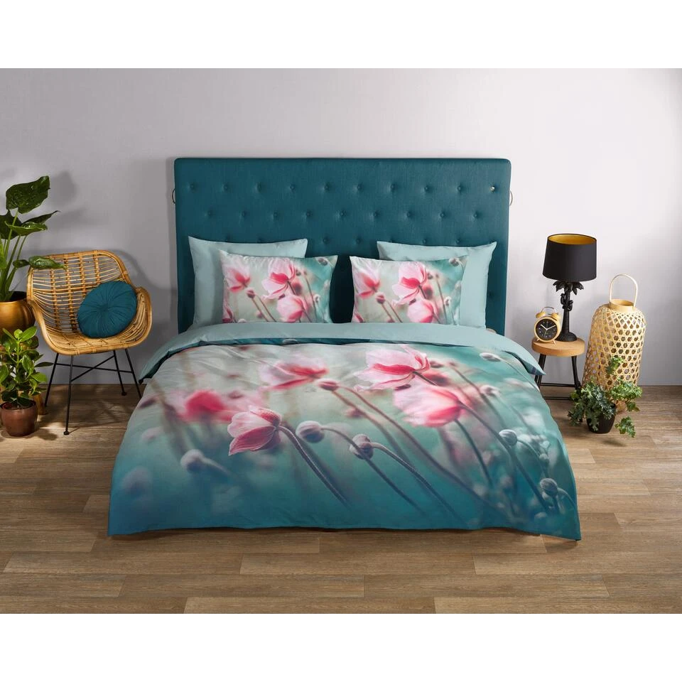 Good Morning Dekbedovertrek "Lizz" - Multi - (240x220 Cm) 4 Good Morning Dekbedovertrek "Lizz" - Multi - (240x220 Cm) - Afbeelding 2