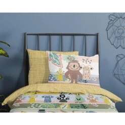 Good Morning Dekbedovertrek "Monsters" - Multi - (140x220 Cm) -Knusse Nacht 1000045522 0110