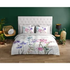 Good Morning Dekbedovertrek "Florence" - Wit - (240x220 Cm) -Knusse Nacht 1000045537 0101