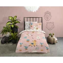 Good Morning Dekbedovertrek "Lalala" - Multi - (140x220 Cm) -Knusse Nacht 1000045561 0101