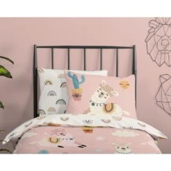 Good Morning Dekbedovertrek "Lalala" - Multi - (140x220 Cm) -Knusse Nacht 1000045561 0110