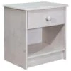 VidaXL Nachtkastje 41x30x42 Cm Massief Grenenhout