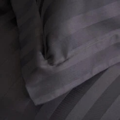 Damai Dekbedovertrek Katoen-satijn - 240 X 240/220cm - Grijs -Knusse Nacht 1000051414 0102