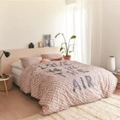 Ariadne At Home Dekbedovertrek Love Is Black/White-1-persoons (140 X 200/220 Cm) -Knusse Nacht 1000051948 0102