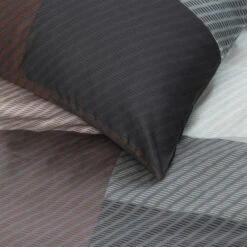 Damai Dekbedovertrek Moore - Satijn - 260x200/220 Cm - Basalt -Knusse Nacht 1000053511 0103