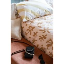 Dindi Home - Dekbedovertrek Sweet Leaves - 200x220 Cm - Roze -Knusse Nacht 1000054431 0101