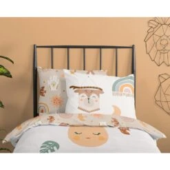 Good Morning Dekbedovertrek "Balance" - Zand - (140x220 Cm) -Knusse Nacht 1000054464 0110