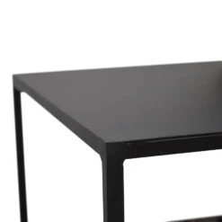 LOFT42 Metal Nachtkastje Zwart - Industrieel - 63x42x35 -Knusse Nacht 1000054641 0101