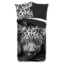 Pure Dekbedovertrek "Blue Eyes" - Antraciet - (200x220 Cm) 8 Pure Dekbedovertrek "Blue Eyes" - Antraciet - (200x220 Cm) -Knusse Nacht 1000054758 0102