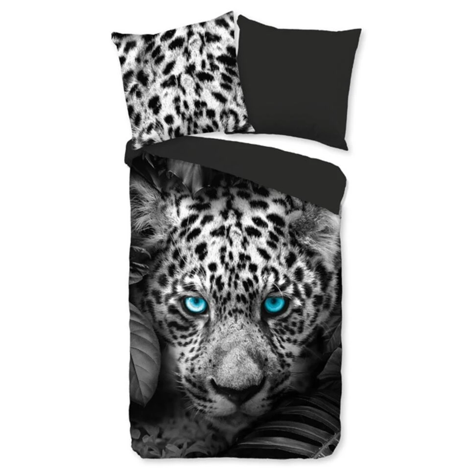 Pure Dekbedovertrek "Blue Eyes" - Antraciet - (200x220 Cm) 5 Pure Dekbedovertrek "Blue Eyes" - Antraciet - (200x220 Cm) - Afbeelding 3