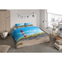 Pure Dekbedovertrek "Beach" - Multi - (200x220 Cm) 6 Pure Dekbedovertrek "Beach" - Multi - (200x220 Cm) -Knusse Nacht 1000054805 0101