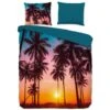 Pure Dekbedovertrek "Bora Bora" - Multi - (140x220 Cm) -Knusse Nacht 1000054813
