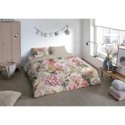 Pure Dekbedovertrek "Jin" - Zand - (140x220 Cm) -Knusse Nacht 1000054825 0101