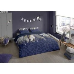 Pure Dekbedovertrek "Sofia" - Blauw - (240x220 Cm) -Knusse Nacht 1000054831 0101