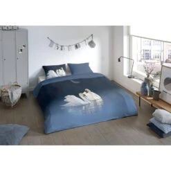 Pure Dekbedovertrek "Share" - Blauw - (240x220 Cm) -Knusse Nacht 1000054835 0101