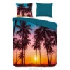 Pure Dekbedovertrek "Bora Bora" - Multi - (240x220 Cm) -Knusse Nacht 1000054837