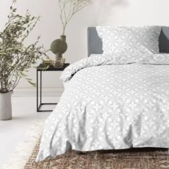 Cinderella Lilou - Dekbedovertrek - Satijn - 260x200/220 Cm - White -Knusse Nacht 1000055042 0103