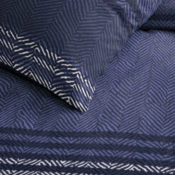 Cinderella Astor - Dekbedovertrek - Katoen - 140x200/220 Cm - Jeans Blue -Knusse Nacht 1000055053 0102