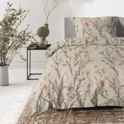 Cinderella Myrtle - Dekbedovertrek - Satijn - 140x200/220 Cm - Sand -Knusse Nacht 1000055085 0103